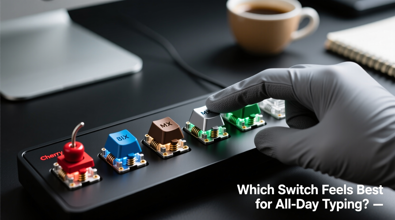 mechanical keyboard switches explained which type actually feels best for typing all day