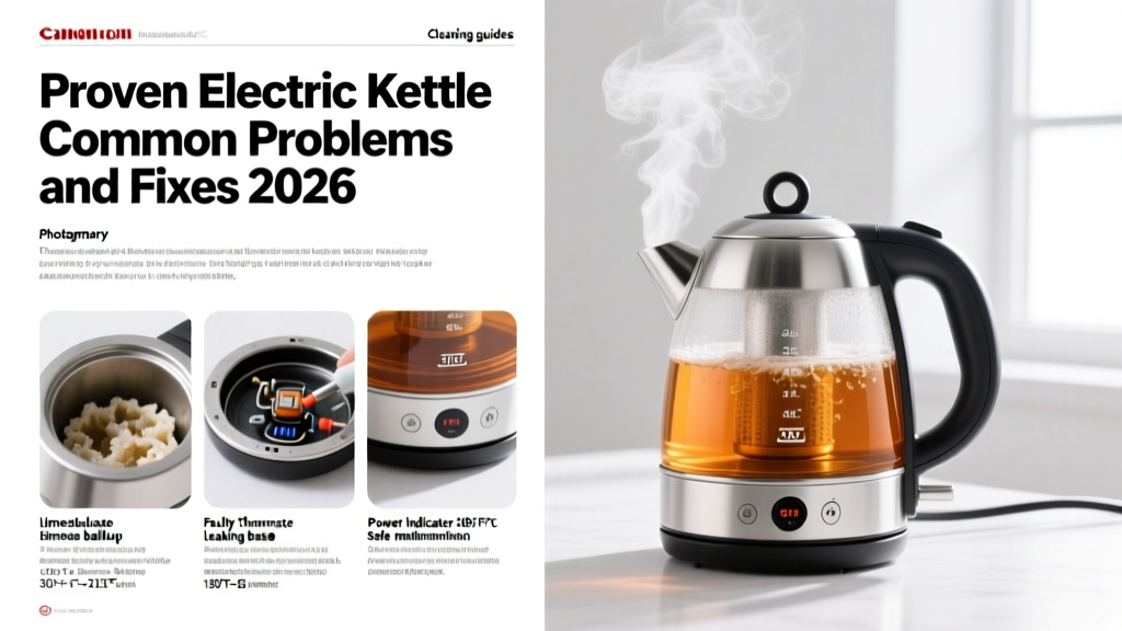Proven Electric Kettle Common Problems and Fixes 2026