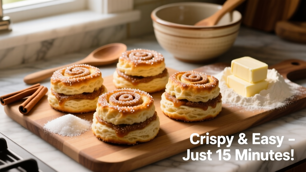 Air Fryer Cinnamon Sugar Biscuits (Crispy & Easy!)