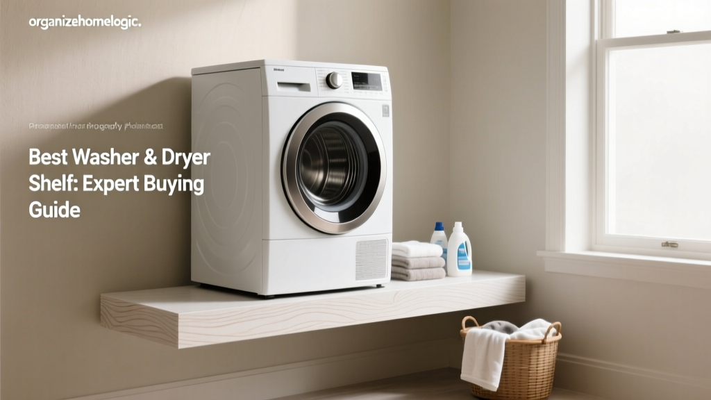 Best Washer & Dryer Shelf: Expert Buying Guide