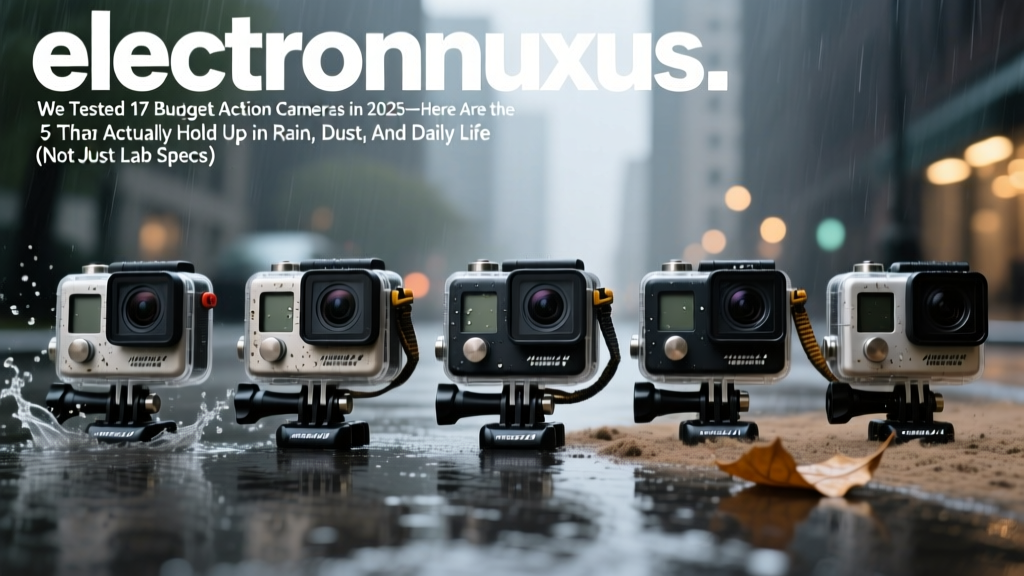 We Tested 17 Budget Action Cameras in 2025—Here Are the 5 That Actually Hold Up in Rain, Dust, and Daily Life (Not Just Lab Specs)