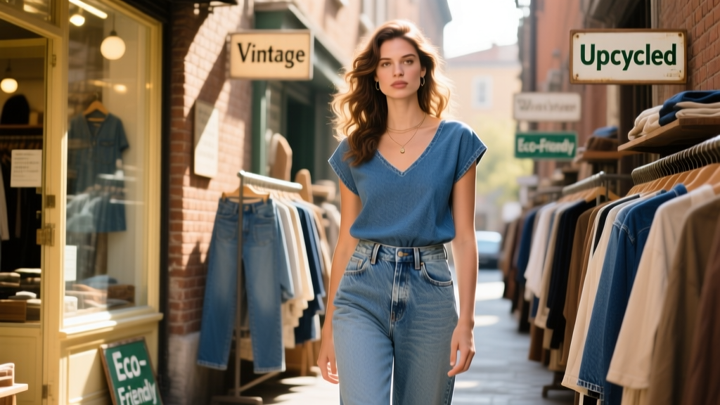 Sustainable Denim at Thrift Stores: Yes—Here’s How to Find It