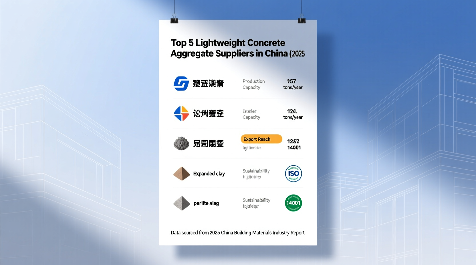 china best lightweight concrete aggregate