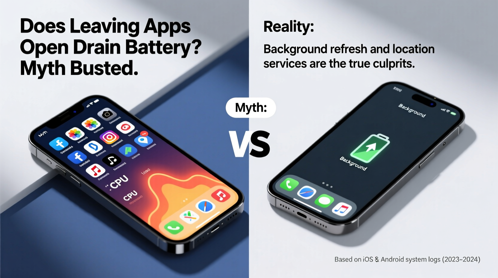 Does Leaving Apps Open In Background Drain Battery Life Myth Busted