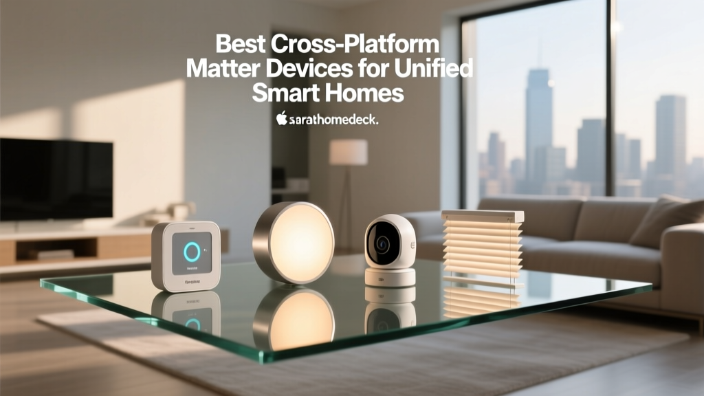 Best Cross-Platform Matter Devices for Unified Smart Homes
