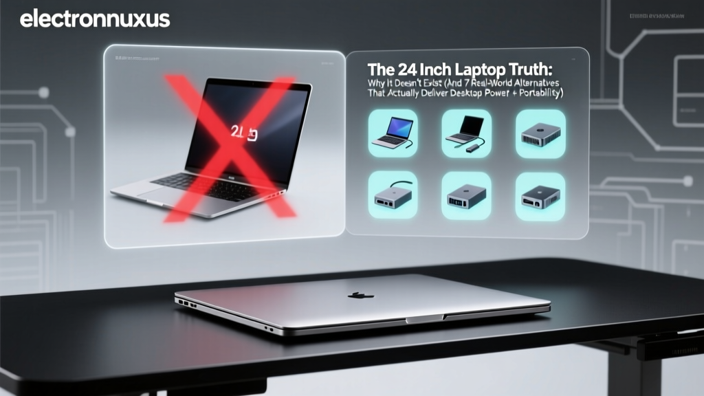 The 24 Inch Laptop Truth: Why It Doesn’t Exist (And 7 Real-World Alternatives That Actually Deliver Desktop Power + Portability)