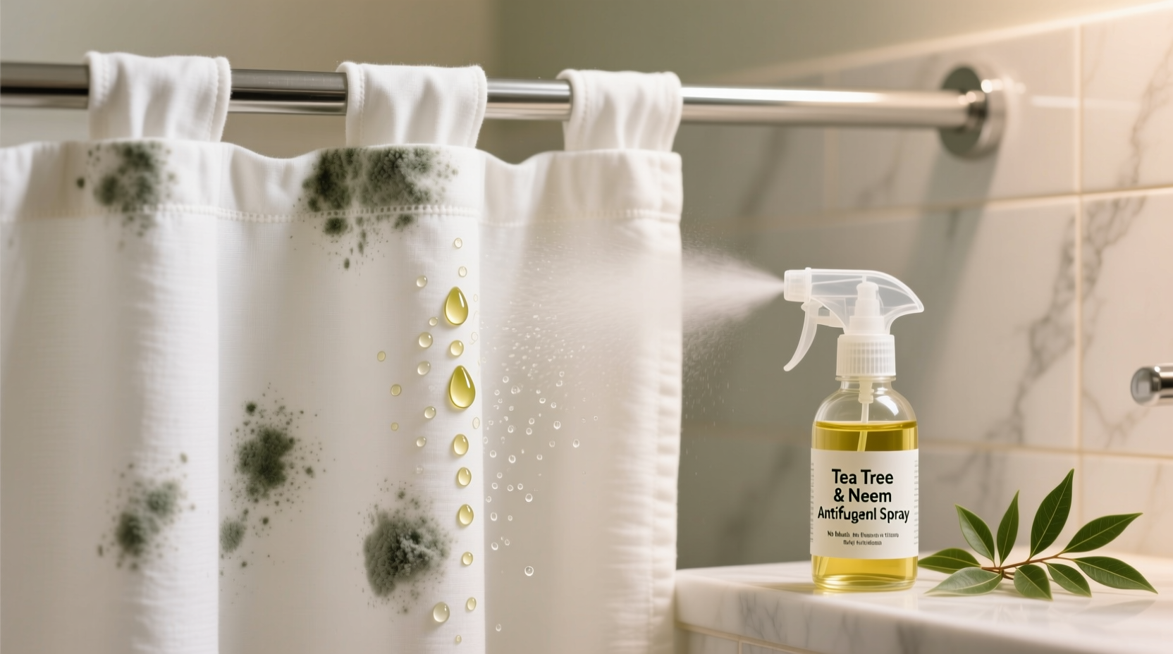 eco friendly mildew removal tea tree neem oil
