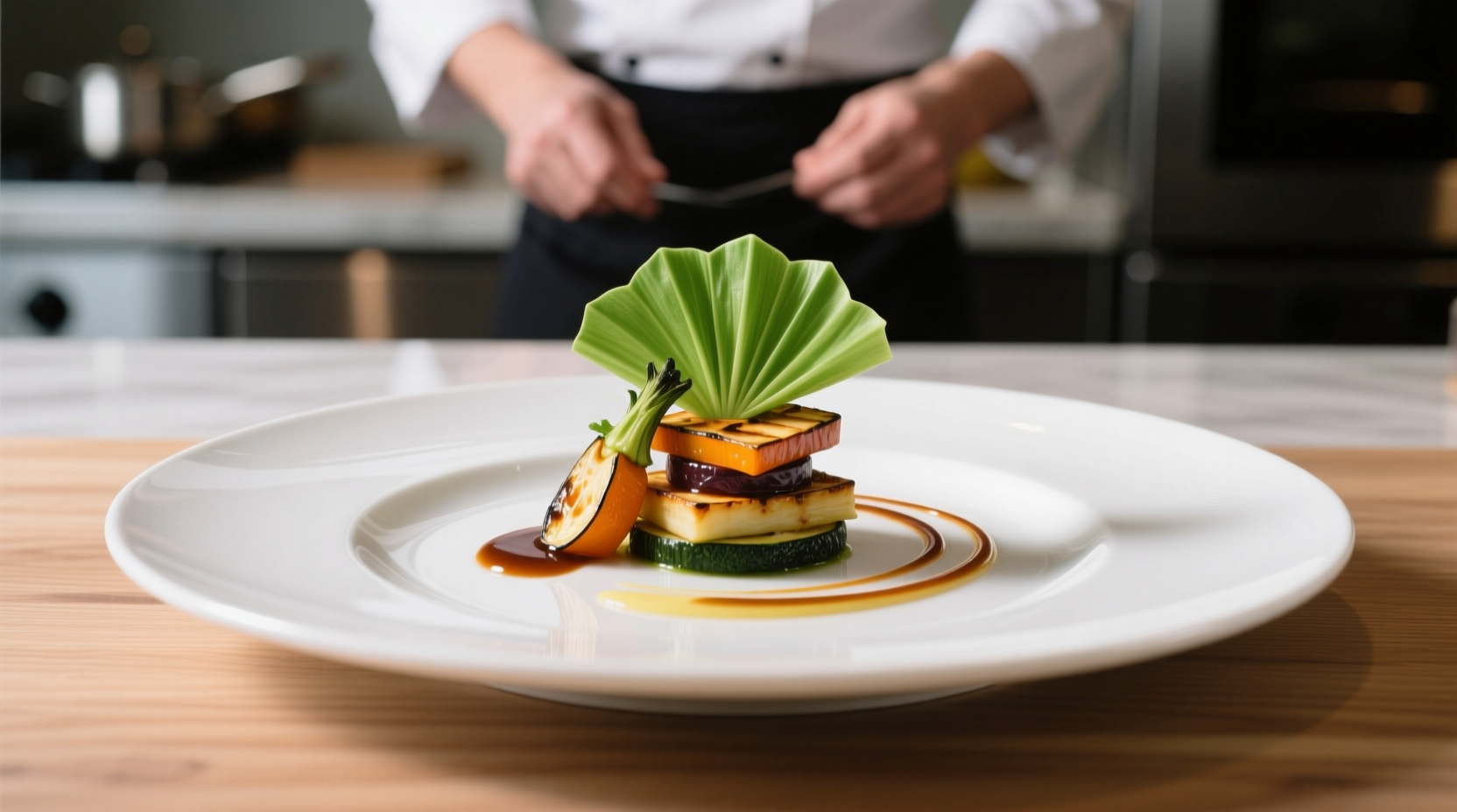 artfully plating your food can actually make it taste