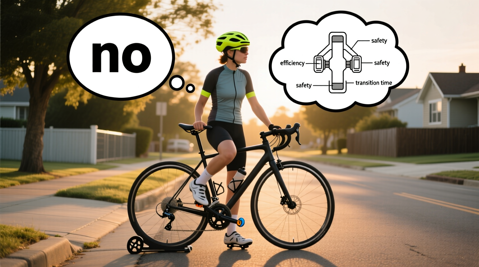 are clipless pedals really necessary for beginner road cyclists