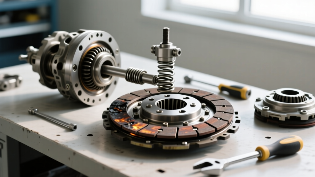 Burnt Clutch Smell: Using a Transmission Clutch Spring Compressor