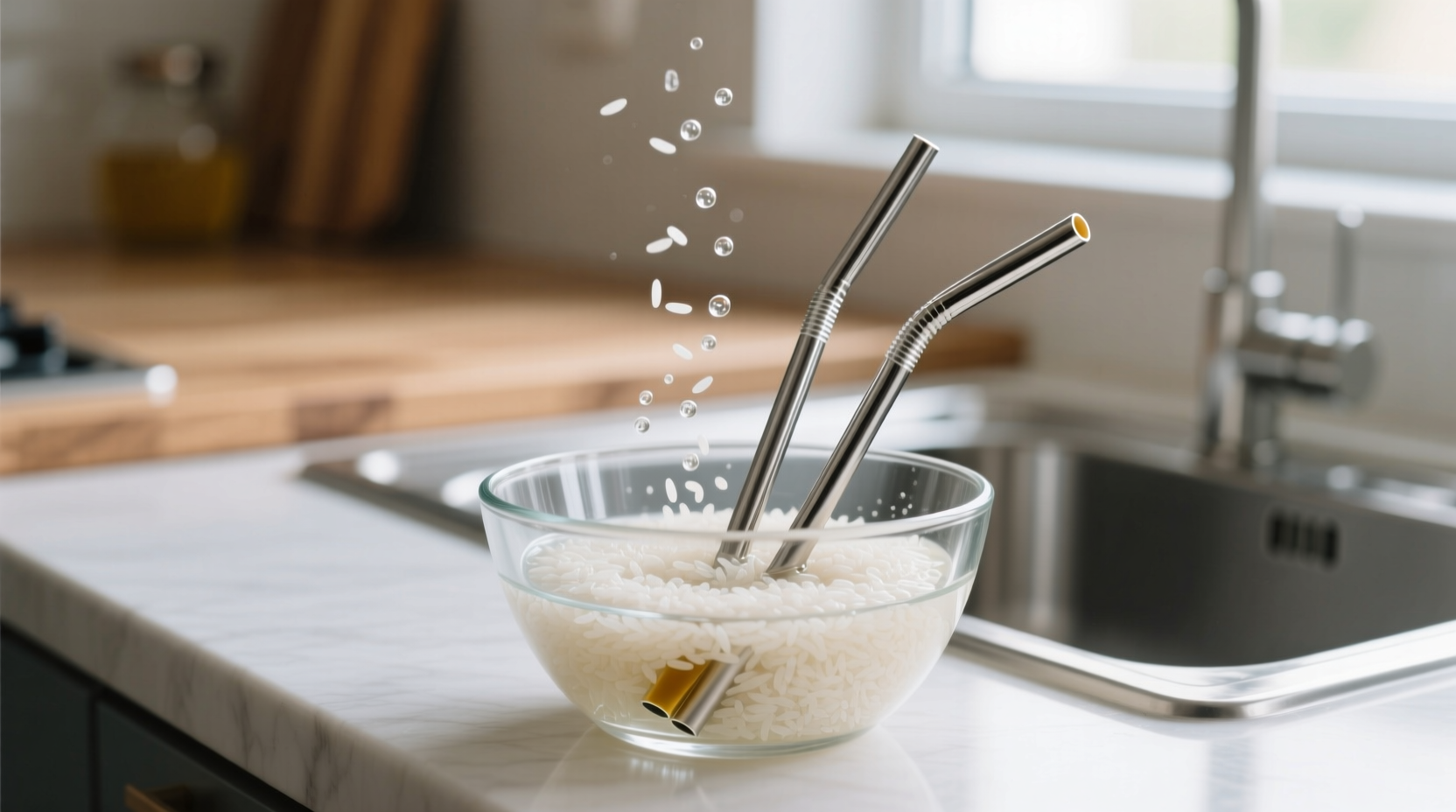 eco friendly cleaning tips sanitize straws safely