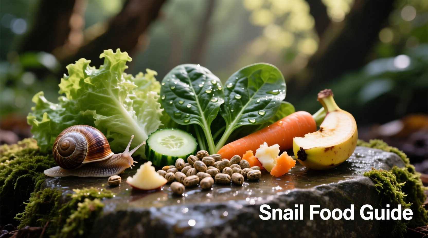 what is snail food
