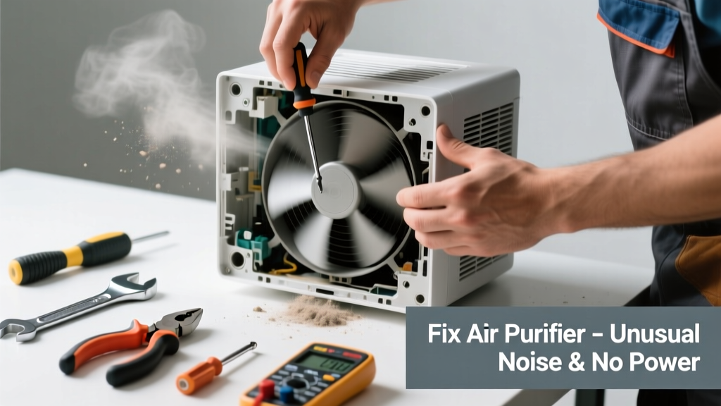 Fix Air Purifier Making Unusual Noise & Not Working