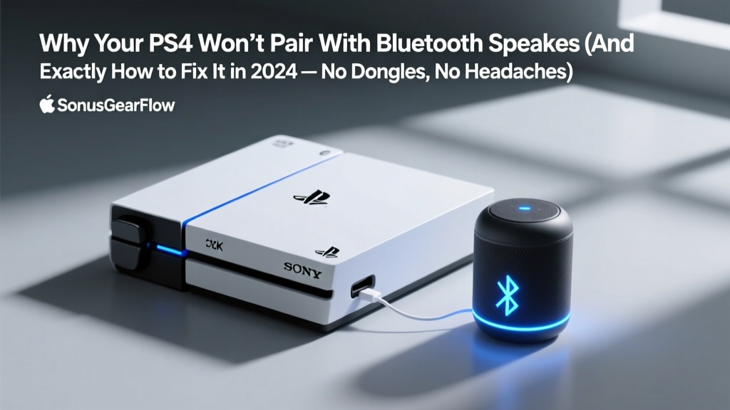 PS4 Bluetooth Speakers: How to Fix It (2026)