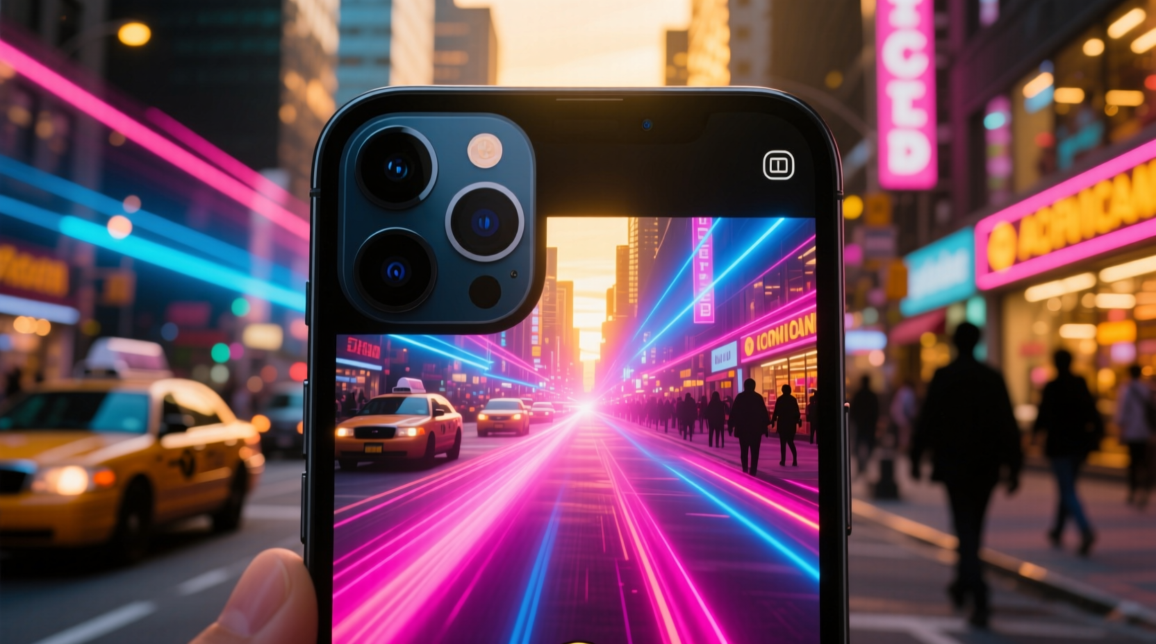 get cool camera effects from your phone and point and s