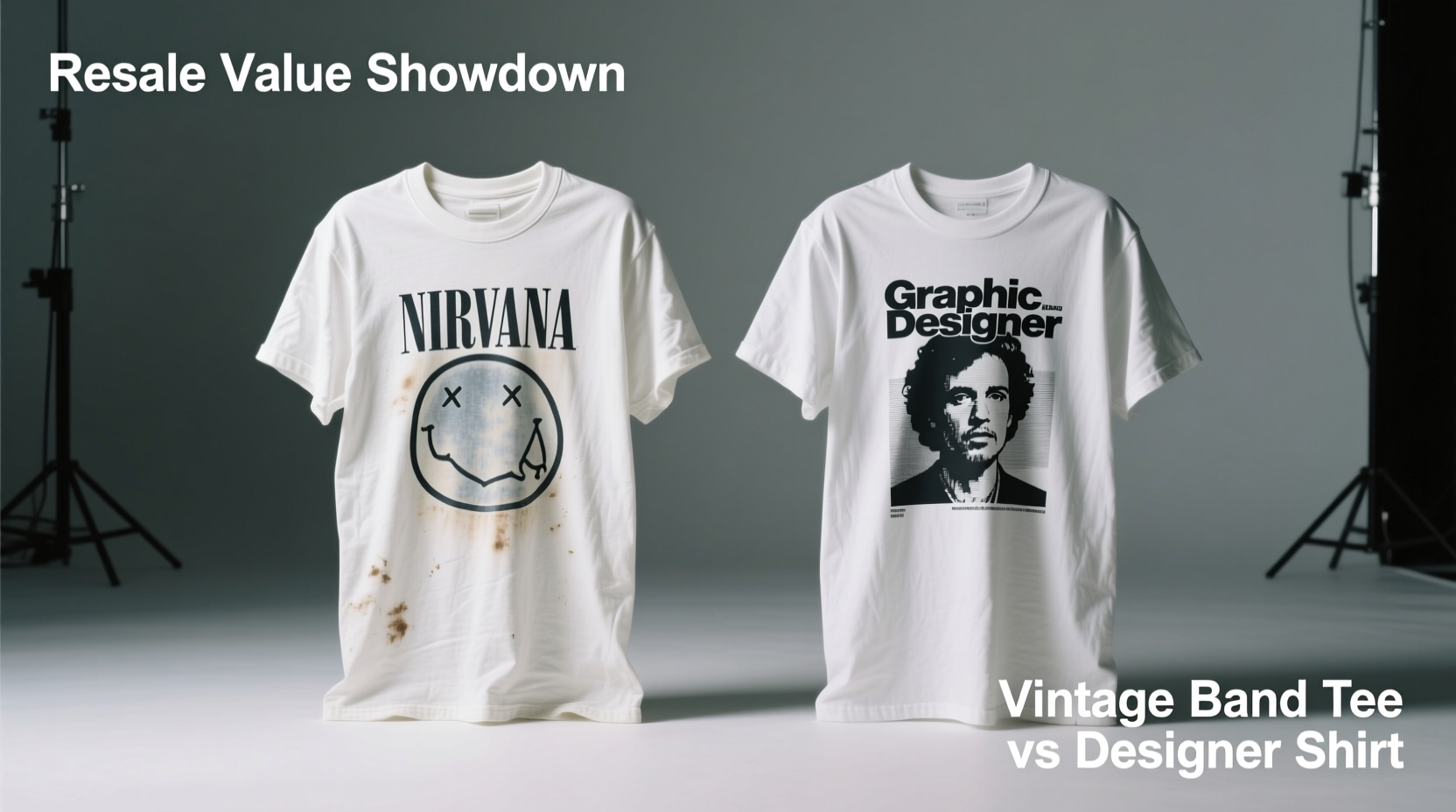 vintage band tees vs graphic designer shirts which holds resale value better