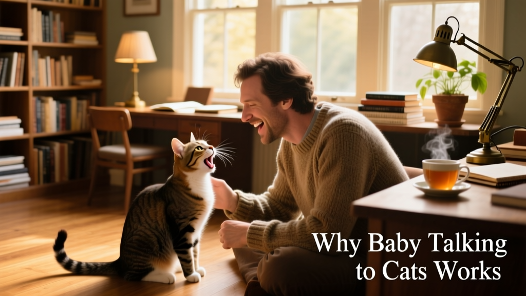 New Study Suggests There's a Good Reason to Baby Talk to Our Cats