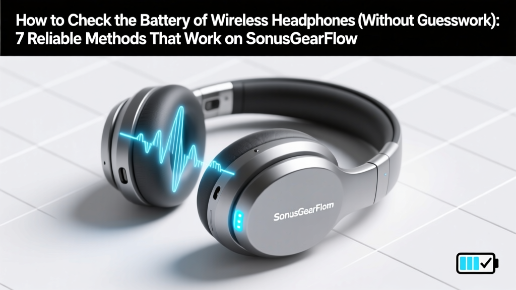 Wireless Headphone Battery Check: 7 Reliable Methods (2026)