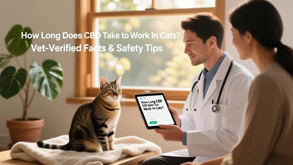 How Long Will It Take CBD to Work in a Cat? Vet-Verified Facts & Safety Tips