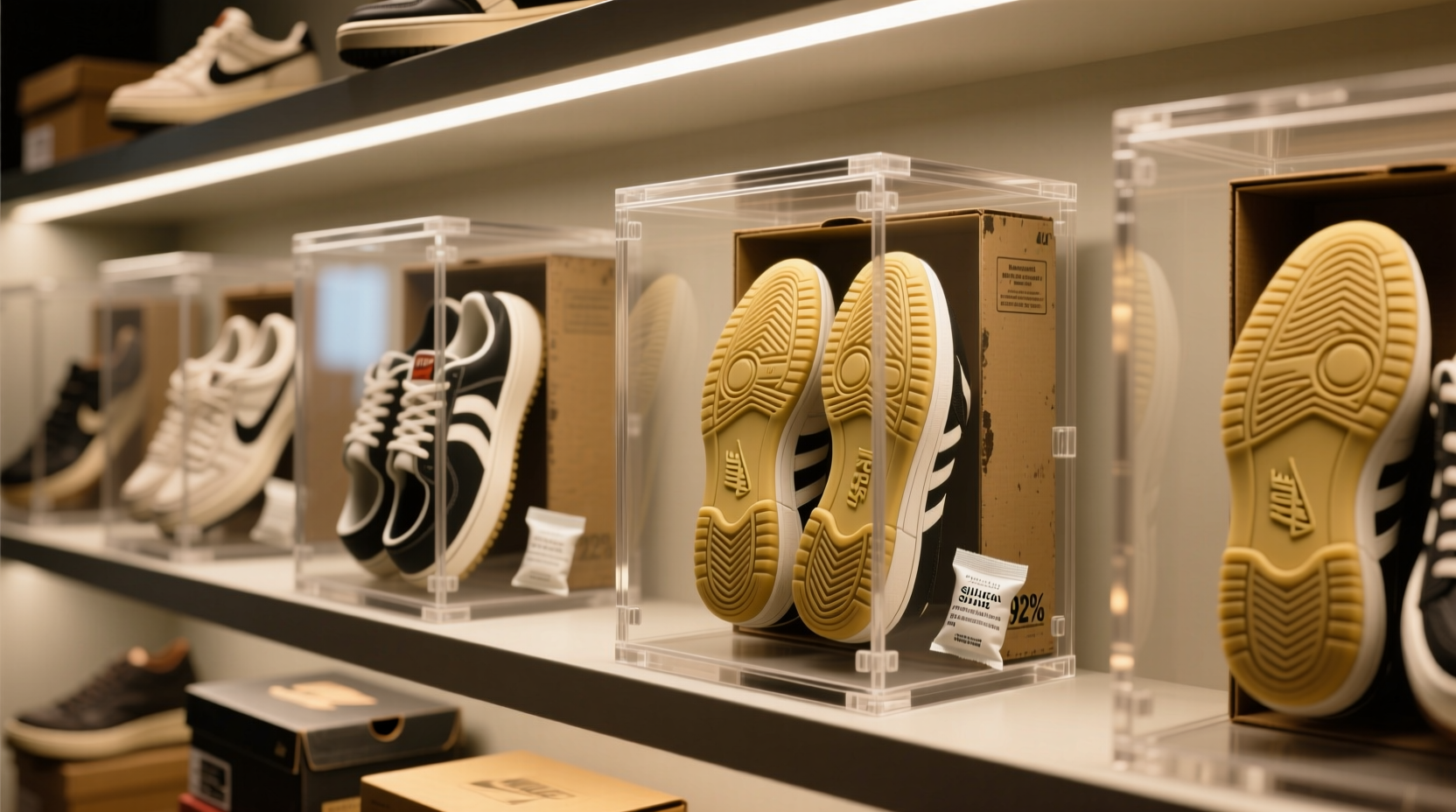 closet organization tips for sneaker collections