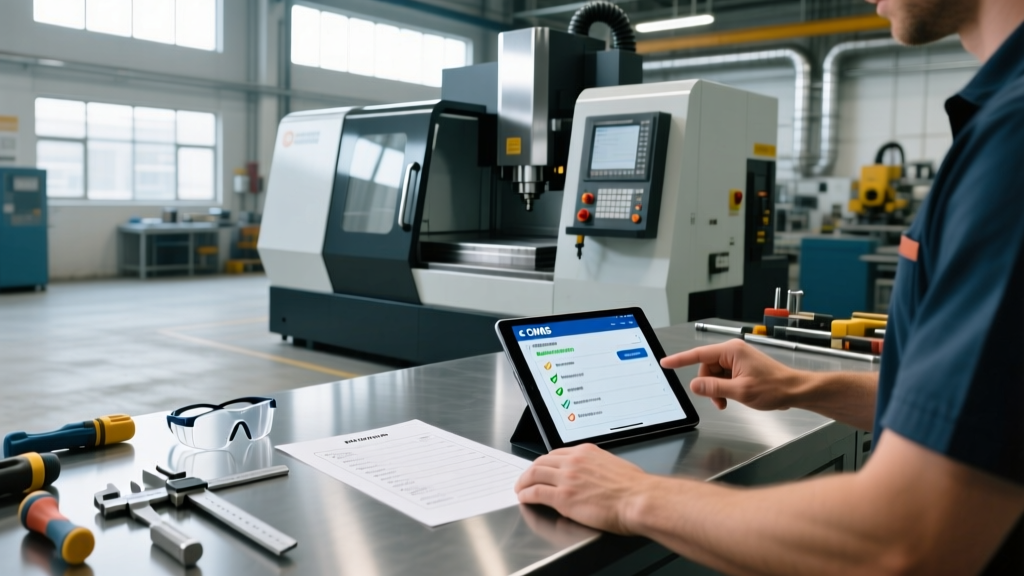 CNC Machine Operator Daily Checklist PDF vs Digital CMMS Guide