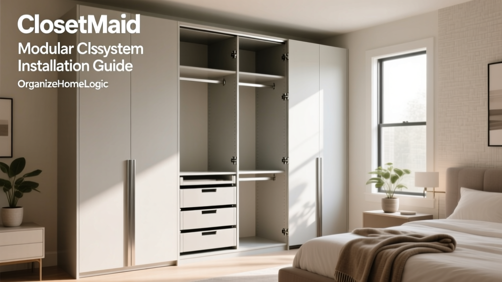 ClosetMaid Modular Closet System Installation Guide