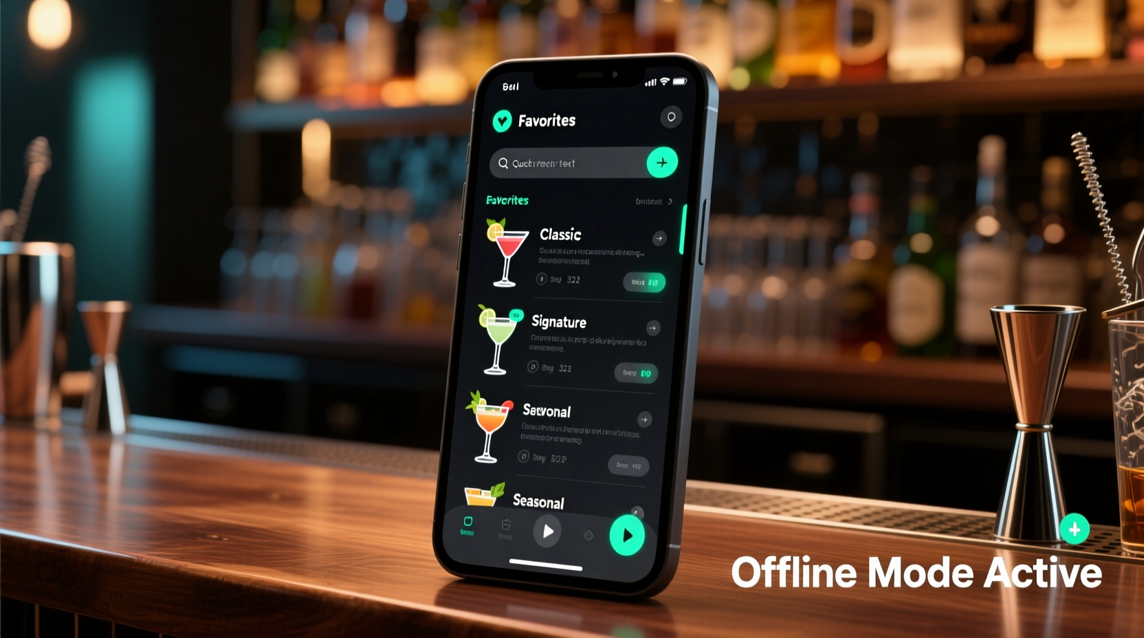 digital recipe apps for bartenders offline access and usability review