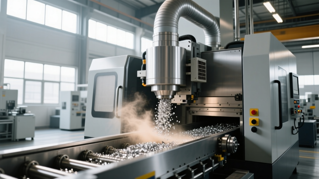 CNC Machine Dust Collection & Chip Conveyor Maintenance