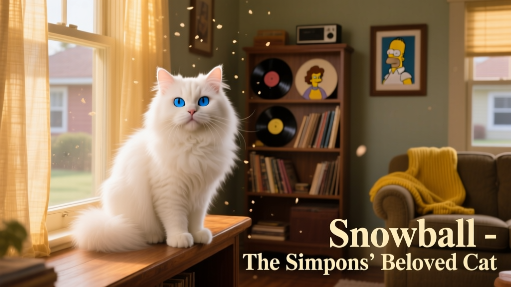 Which Cat Breed Is Snowball the Cat? (The Simpsons Cat Lore!)