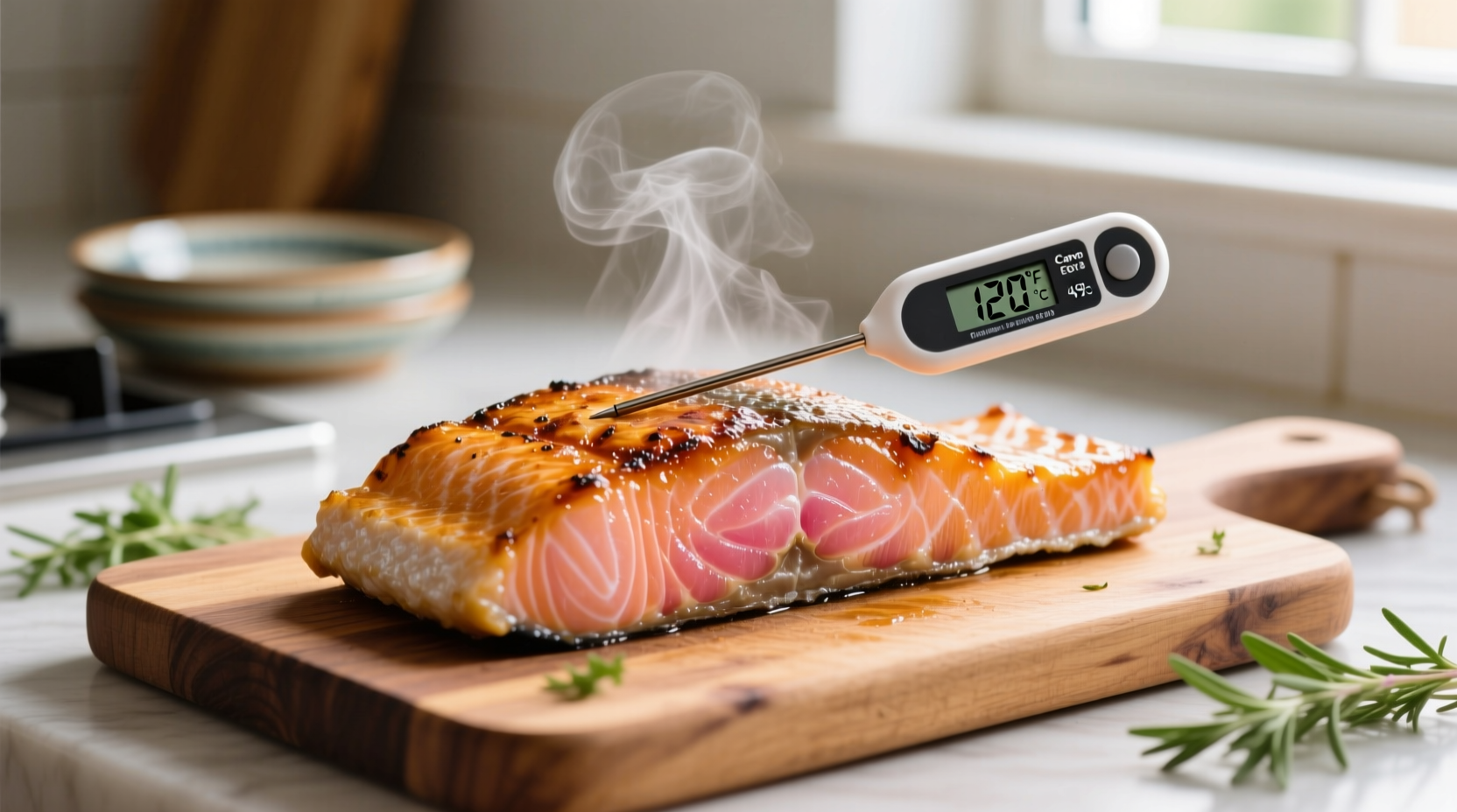 cook salmon to what temperature