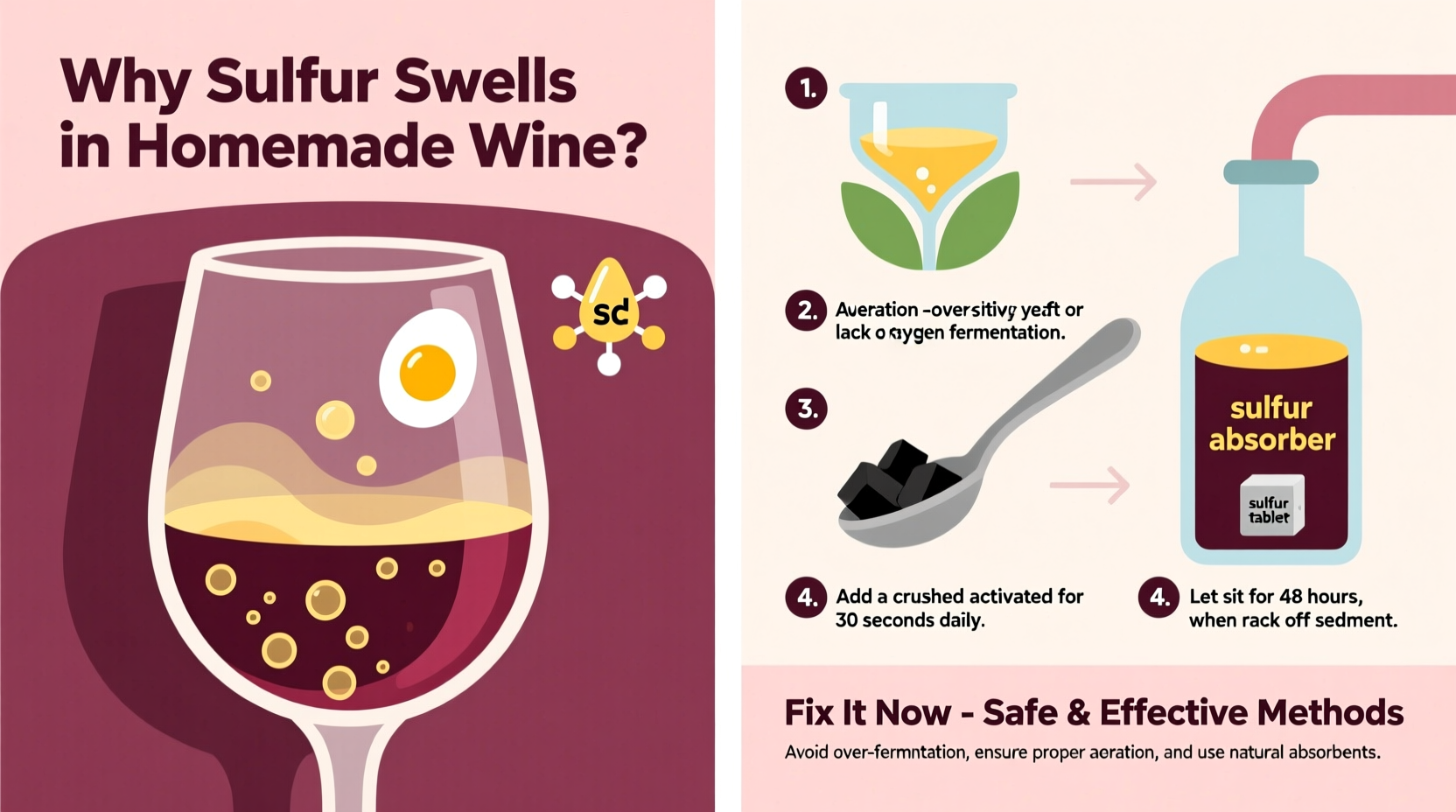 Why Does My Homemade Wine Have A Sulfur Smell And How To Fix It