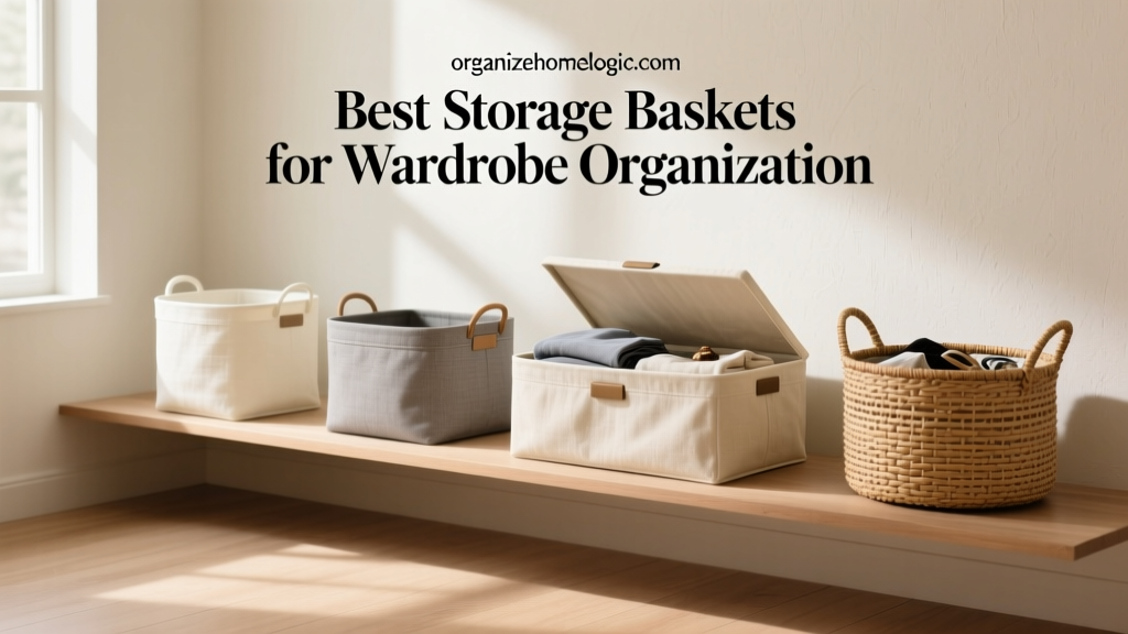 Best Storage Baskets for Wardrobe Organization