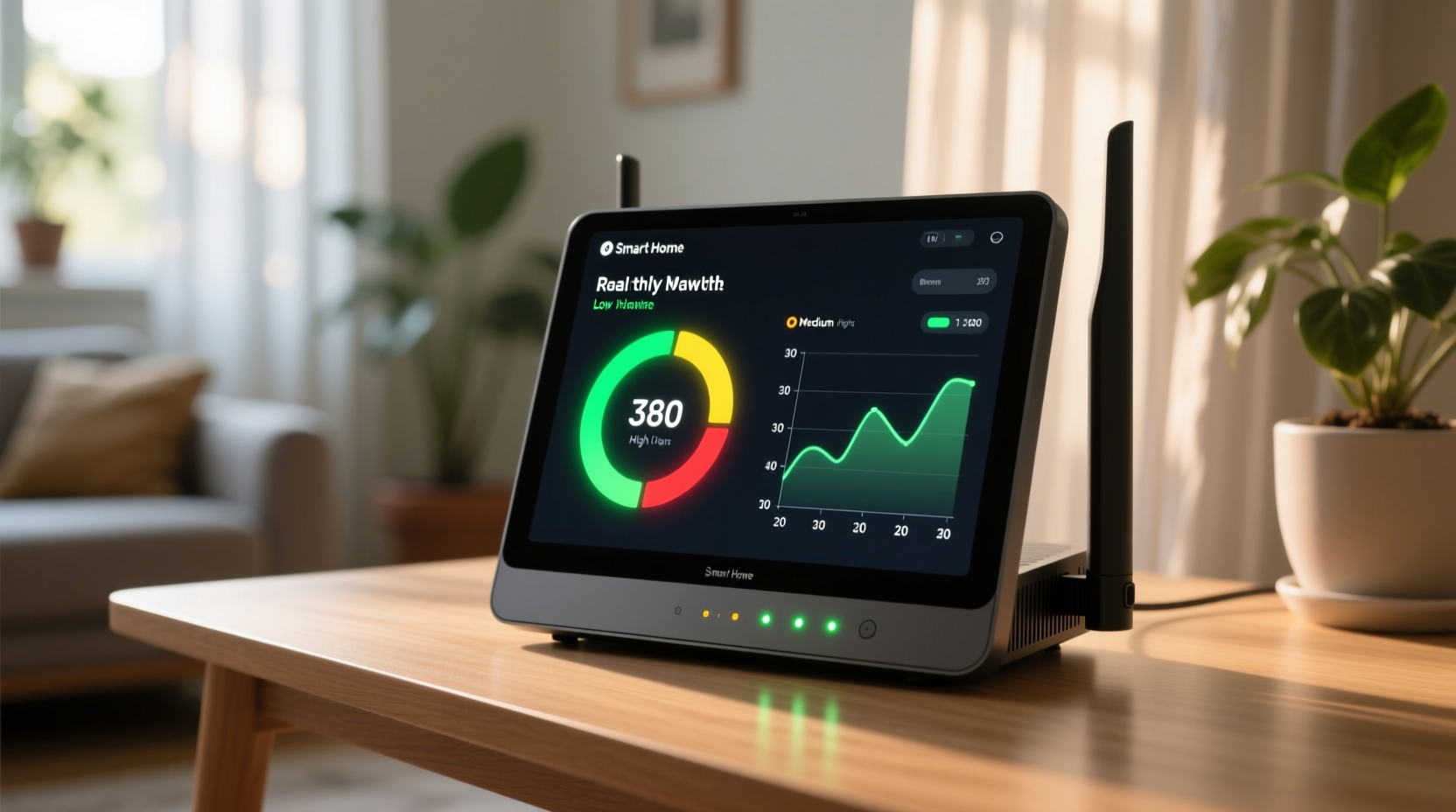 monitor your monthly bandwidth with your router