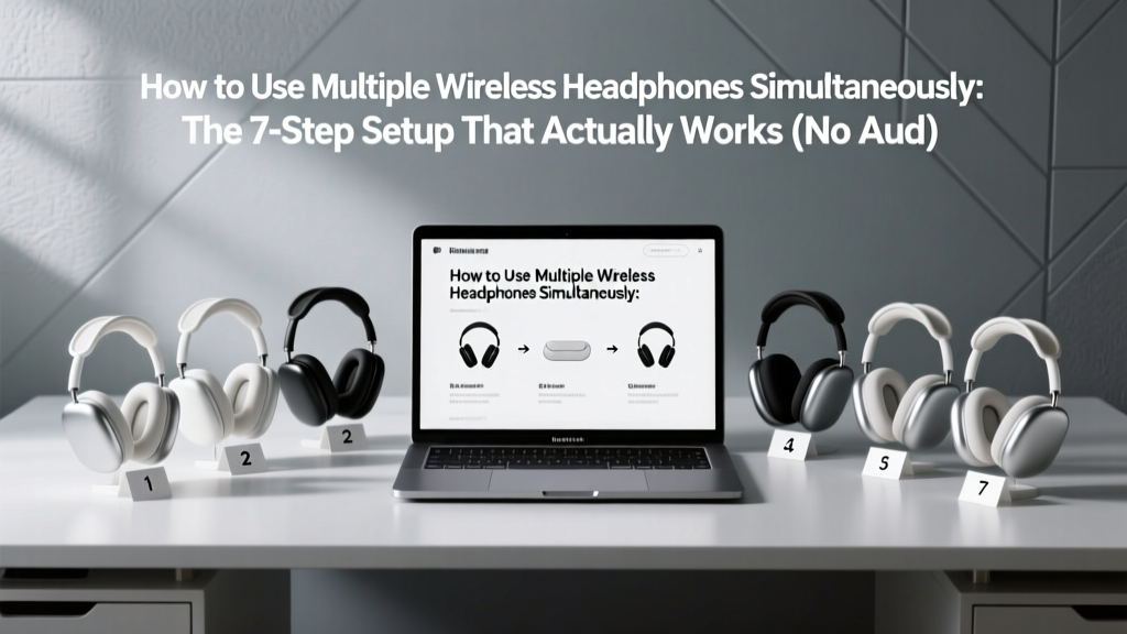 Multiple Wireless Headphones Setup Guide (2026)