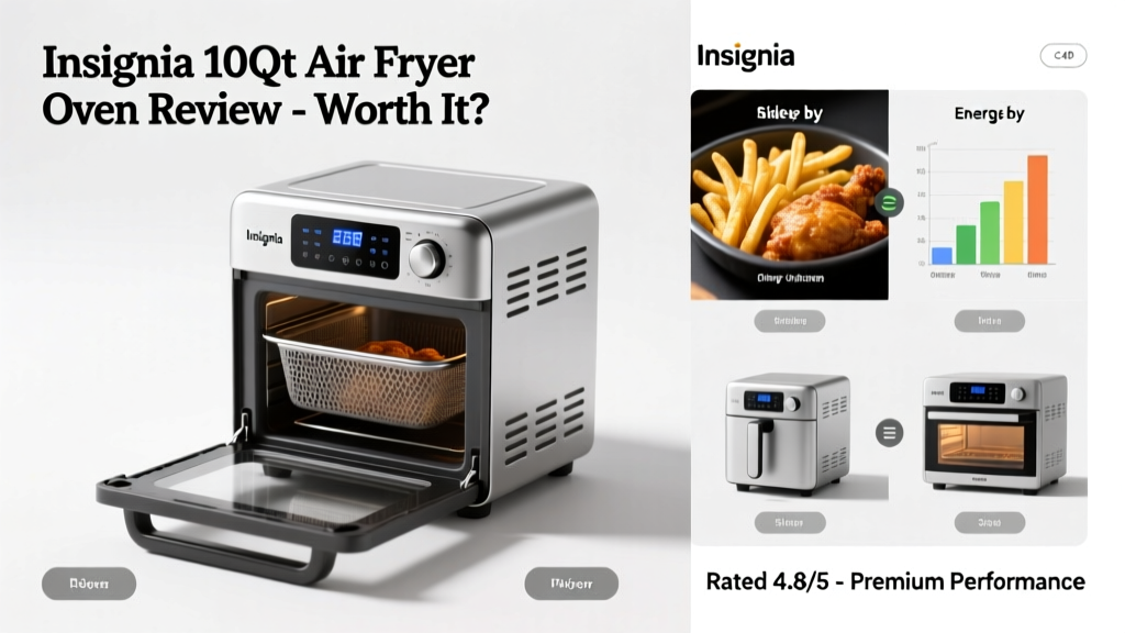 Insignia 10-Qt Air Fryer Oven Review: Worth It?