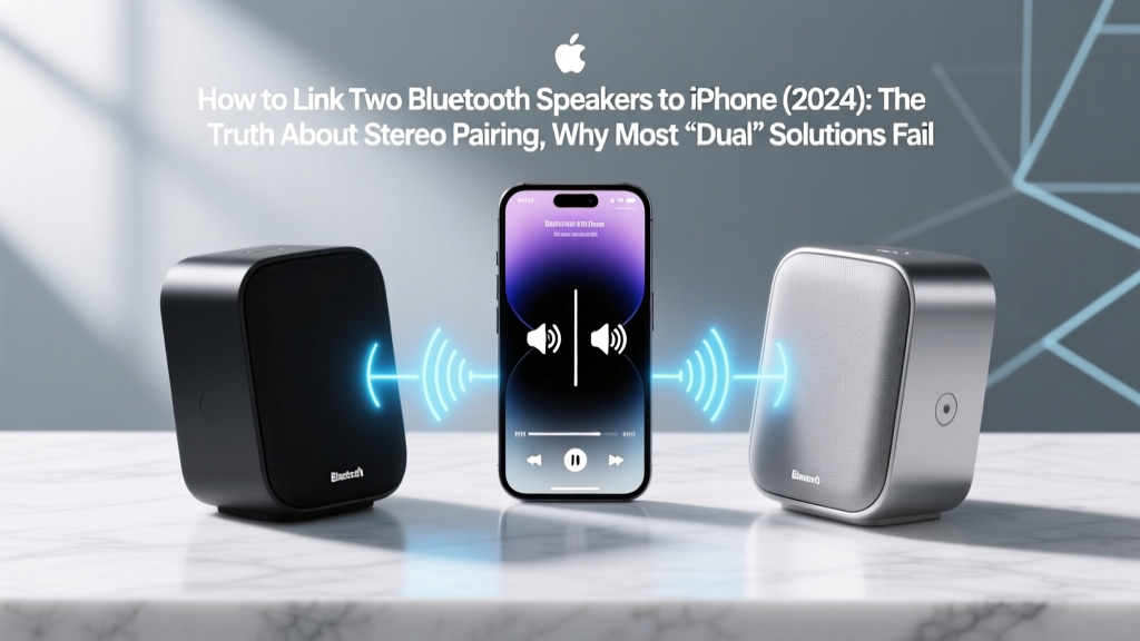 How To Link Two Bluetooth Speakers Iphone (2026)