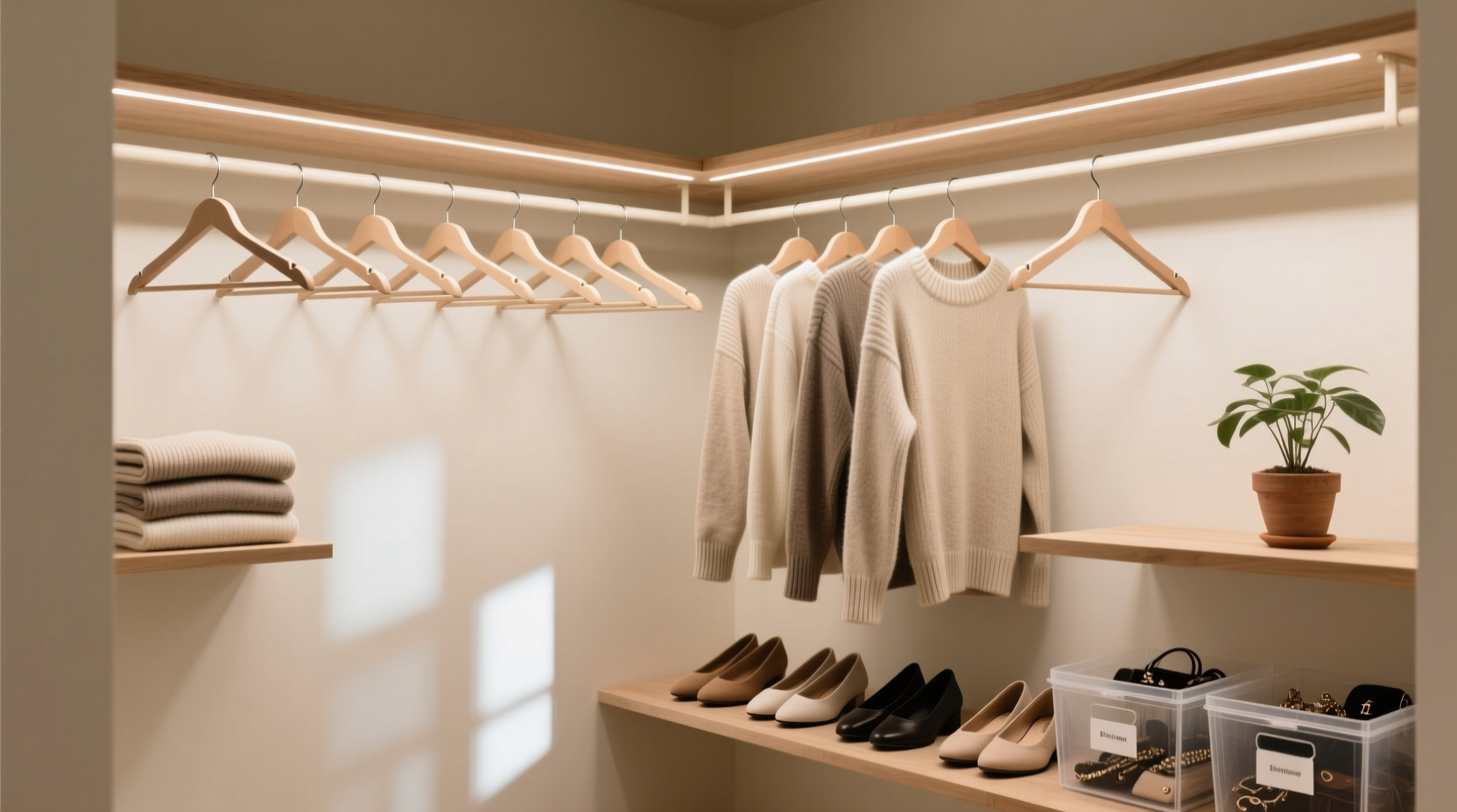 closet organization tips for shared spaces