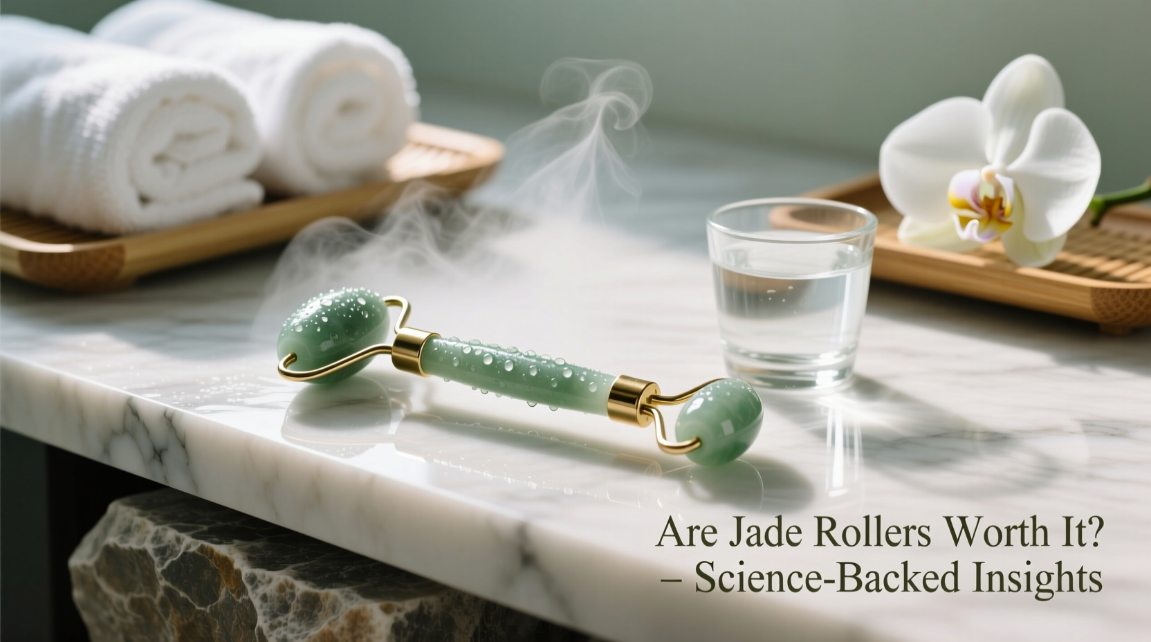 are jade rollers worth using or just a chilled piece of stone