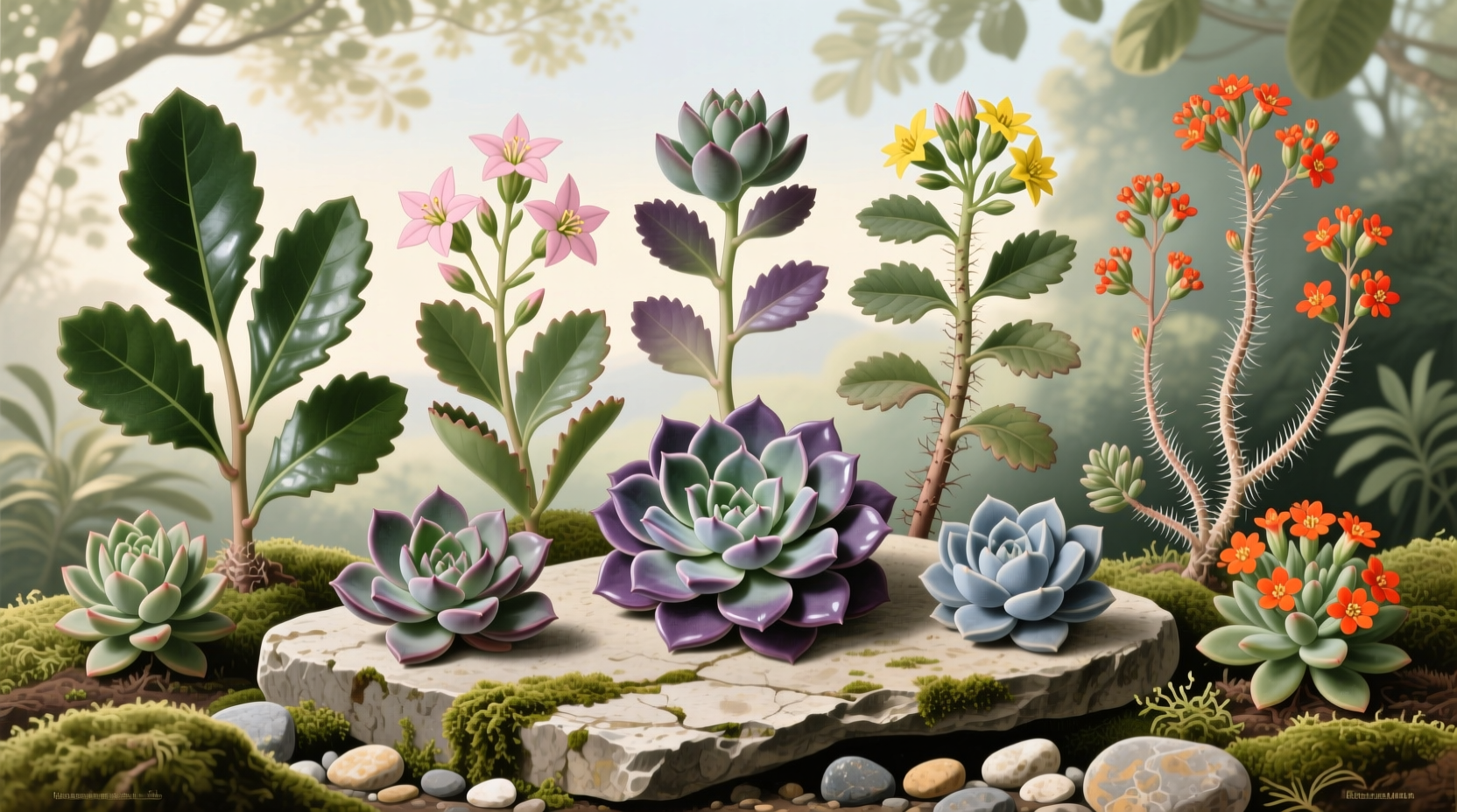 varieties of kalanchoe plants