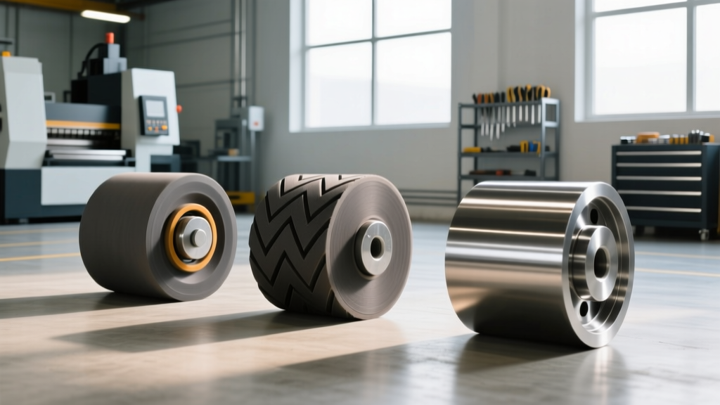 What Roller Skids for Moving Heavy Equipment Use Rollers Made Of