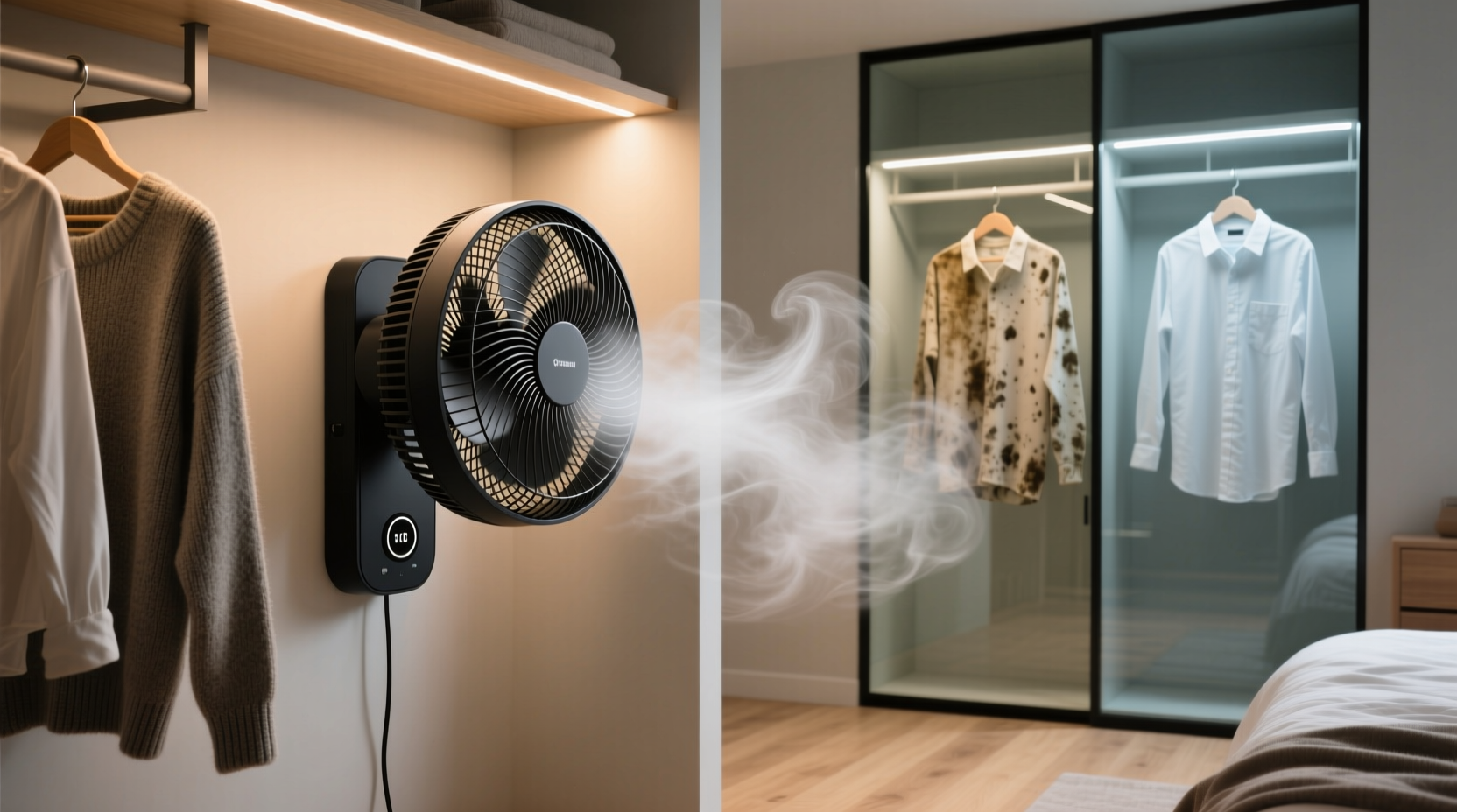 closet fan with timer humid climate essential