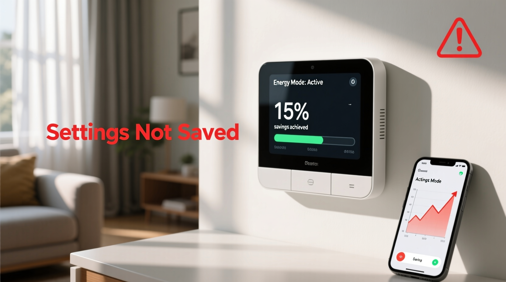 why is my smart thermostat not saving energy settings that actually cut bills