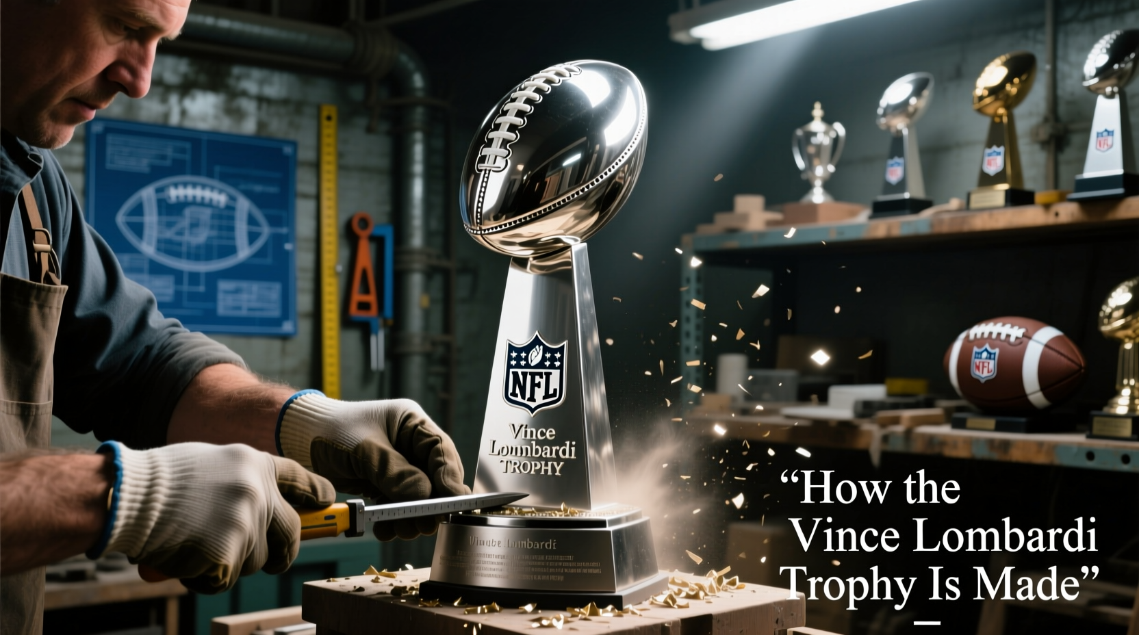 making of the nfl vince lombardi trophy 2