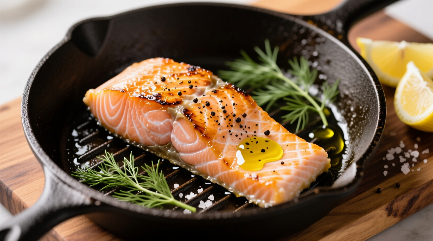 how long to cook salmon fillet