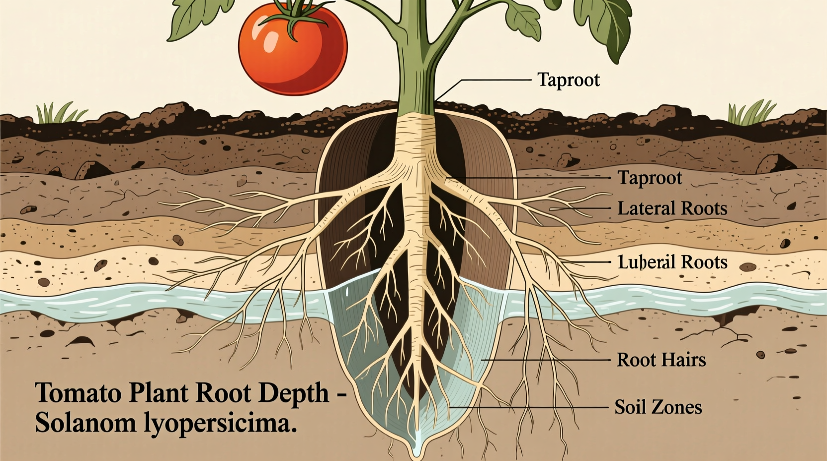 Tomato Plant Root Depth: 18-24 Inches for Healthy Growth