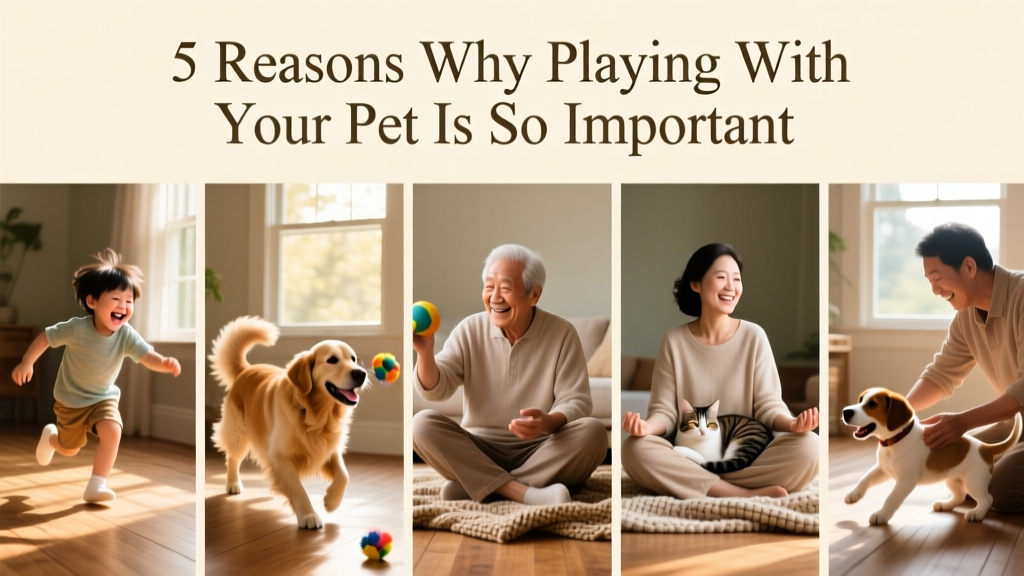 5 Reasons Why Playing With Your Pet Is So Important