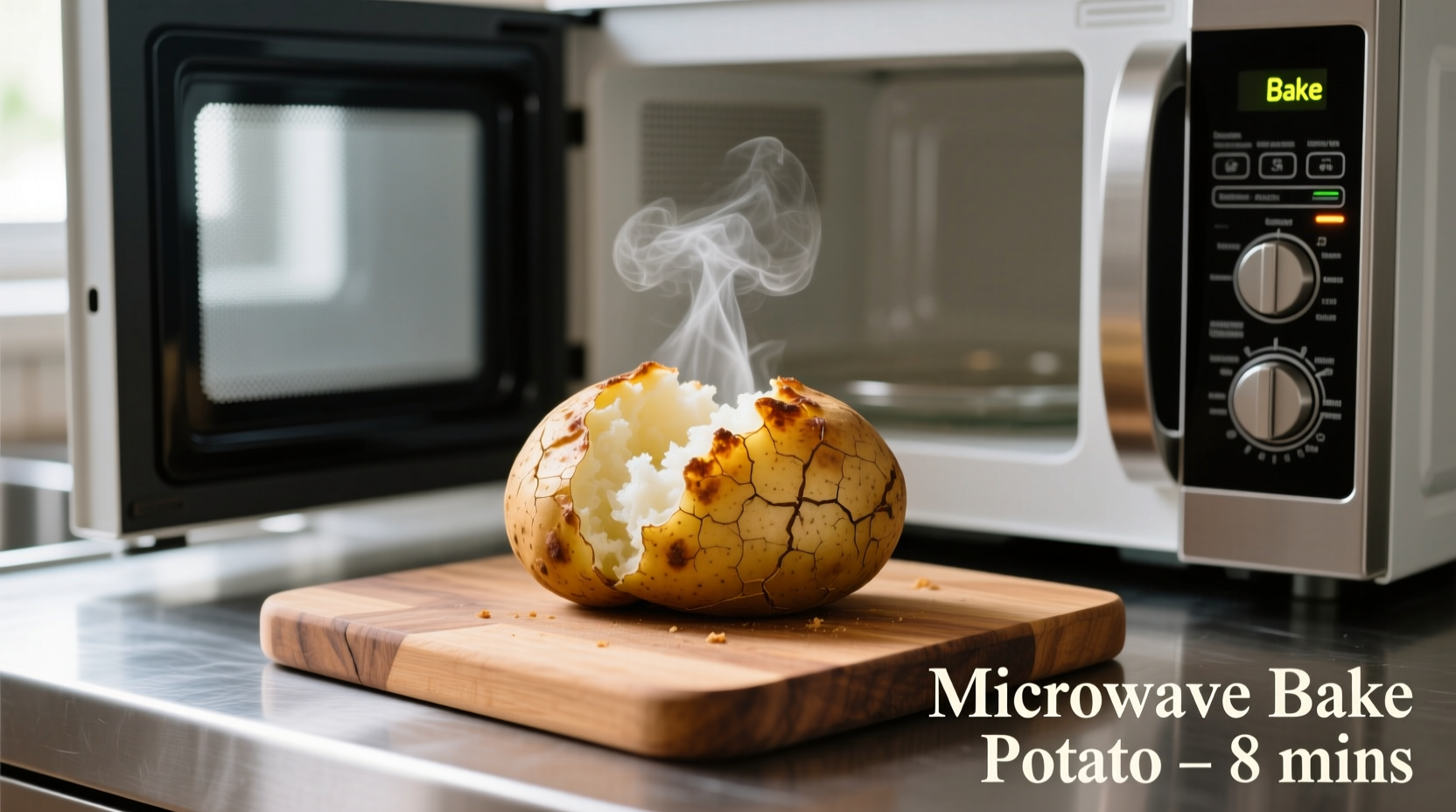 Microwave Baked Potato: Perfect in 7 Minutes (No Oven Needed)