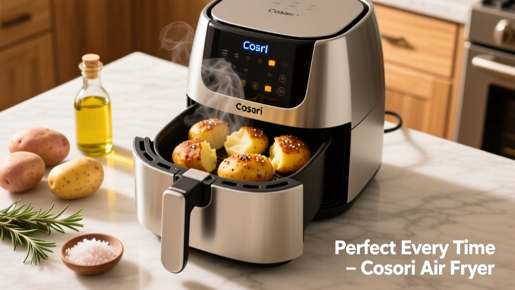 Perfect Baked Potatoes in a Cosori Air Fryer