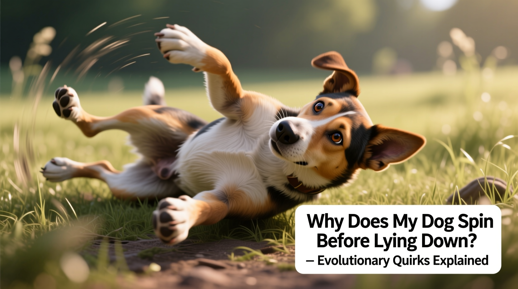 why does my dog spin before lying down evolutionary quirks explained