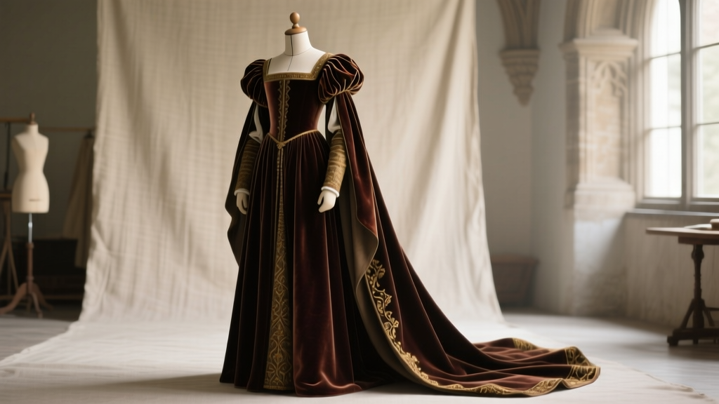 Burgundian Houppelande Recreation Guide: 2026 Fabrics & Patterns